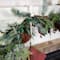 Village Lighting Mantel Garland & Stocking Hanger, 3ct.
